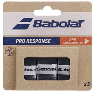 Pro Response X3 overgrip wrap tl. 0,45 mm črna, pakiranje po 3