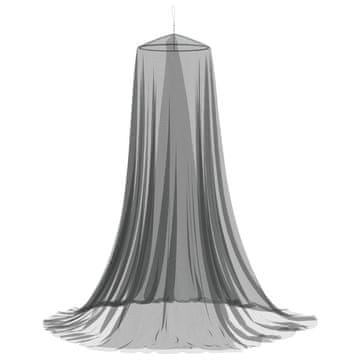 Vidaxl Komarica za posteljo 3 szt. 156 mesh Črna Ø56 x 220 cm Poliester