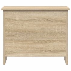 Vidaxl Skladiščni kovček Sonoma hrast 60 x 40 x 50 cm Inženirski les