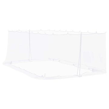 Vidaxl Komarščina za paviljon 220 mesh Bela 6 x 3 x 2 m Poliester