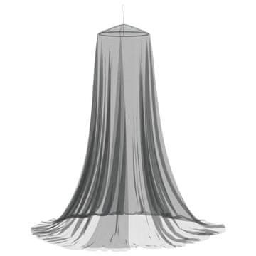 Vidaxl Komarica za posteljo 3 szt. 156 mesh Črna Ø56 x 220 cm Poliester