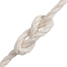 Vidaxl Vrv iz jute 10 kos 20 mm 100 m Bela 100% Tossa jute