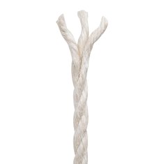 Vidaxl Vrv iz jute 10 kos 20 mm 100 m Bela 100% Tossa jute