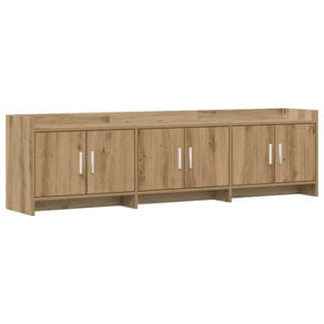 Vidaxl TV omarica 168 x 33 x 47 cm Artisan hrast Inženirski les