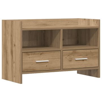 Vidaxl TV omarica 71,5 x 33 x 47 cm Artisan hrast Inženirski les