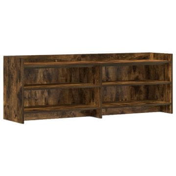 Vidaxl TV omarica 135 x 33 x 47 cm Dimljen hrast Inženirski les