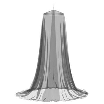 Vidaxl Komarica za posteljo 3 szt. 156 mesh Črna Ø56 x 220 cm Poliester