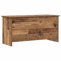 Vidaxl Skladiščni kovček Star les 100 x 40 x 50 cm Inženirski les