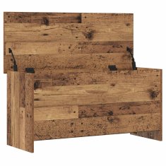 Vidaxl Skladiščni kovček Star les 100 x 40 x 50 cm Inženirski les
