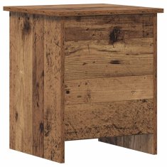 Vidaxl Skladiščni kovček Star les 40 x 40,5 x 50 cm Inženirski les