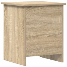 Vidaxl Skladiščni kovček Sonoma hrast 40 x 40 x 50 cm Inženirski les