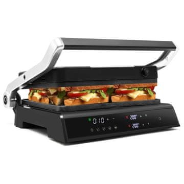 Northix Električni žar Panini Press 3-v-1 1800 W s ploščami proti prijemanju