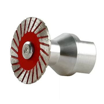 Vixson Diamantne rezalne plošče 40 mm, vroče stisnjene, za granit in beton, 3-delni komplet + adapter | SAWBLA