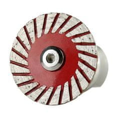 Vixson Diamantne rezalne plošče 40 mm, vroče stisnjene, za granit in beton, 3-delni komplet + adapter | SAWBLA