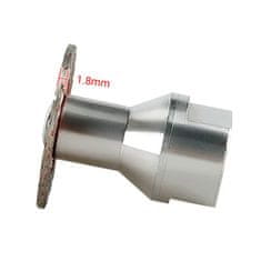 Vixson Diamantne rezalne plošče 40 mm, vroče stisnjene, za granit in beton, 3-delni komplet + adapter | SAWBLA