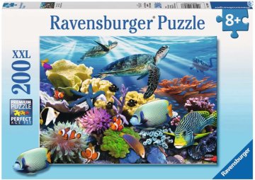 Ravensburger Puzzle Življenje v oceanu XXL 200 kosov