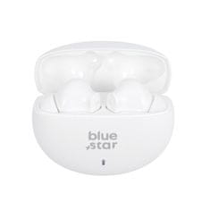 Blue Star Brezžične ušesne slušalke Blue Star Zen ANC + ENC TX5 TWS, bele