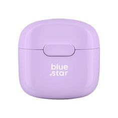 Blue Star Brezžične ušesne slušalke Blue Star FI7 TWS, vijolične