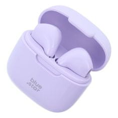 Blue Star Brezžične ušesne slušalke Blue Star FI7 TWS, vijolične