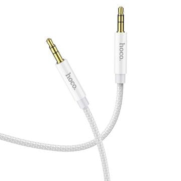Hoco AUX kabel z 3,5-mm priključkom na 3,5-mm priključek Hoco, 1 m, UPA19, srebrn