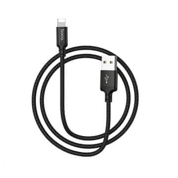 Hoco USB-A-Lightning kabel Hoco, 1 m, X14, črn