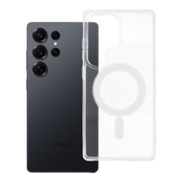 OEM Ohišje za Samsung S25 ULTRA Clear Mag Cover (STR), združljivo z MagSafe, prozorno