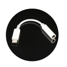 OEM AUX-Lightning adapter (moški) na 3,5-mm jack (ženski) BOX, bel
