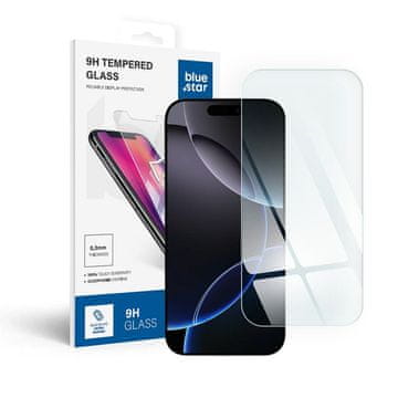Blue Star Kaljeno steklo za iPhone 16 PRO / 17 / 17 PRO Blue Star
