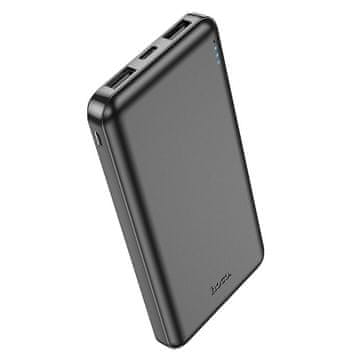 Hoco Powerbank Hoco 10000 mAh 2,1 A J100, črn