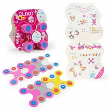 CLIXO Tiny & Mighty Sparkle - magnetni komplet 9 kosov