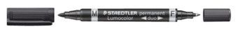 Staedtler Flomaster 348 dvostranski - črn