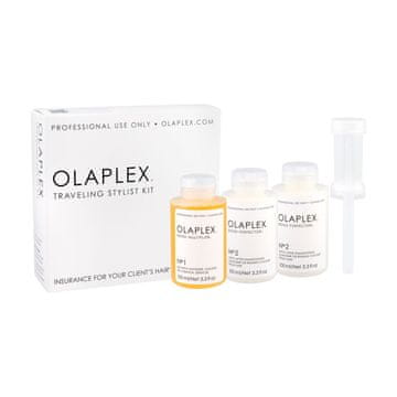 Olaplex Bond Multiplier No. 1 Traveling Stylist Kit darilni set Bond Multiplier No. 1 100 ml + Bond Perfector No. 2 2 x 100 ml + dispenzor za doziranje za ženske