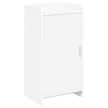 Vidaxl Omara za čevlje z vrati Bela 48 x 36 x 92 cm Inženirski les