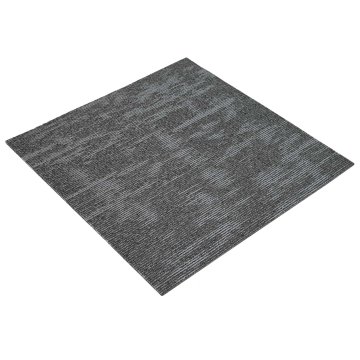 Vidaxl Preproga ploščica Antracitna siva 50 x 50 cm 4 kos