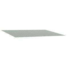 Vidaxl Nadomestno platno za tendo Zelena in Bela 450 × 300 cm