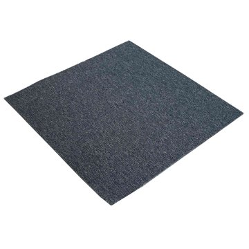 Vidaxl Preproga ploščica Modro sivo 50 x 50 cm 20 kos