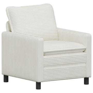 Vidaxl Kavč Krem 76 x 81 x 87,5 cm Poliester