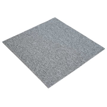 Vidaxl Preproga ploščica Svetlo siva 50 x 50 cm 20 kos