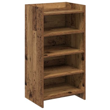 Vidaxl Omara za čevlje Star les 48 x 36 x 92 cm Inženirski les