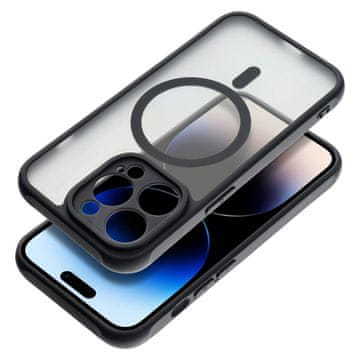 OEM Ohišje za Samsung S25 FE Full Matte Mag Cover, združljivo z MagSafe, črno