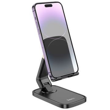 Hoco Namizni držalo za telefon Hoco HD8, črno