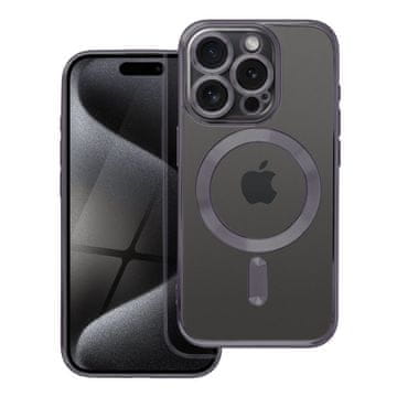 OEM Ohišje za iPhone 15 PRO Electro Mag Cover, združljivo z MagSafe, črno