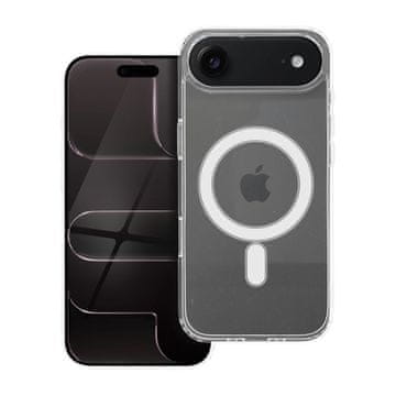 OEM Transparentni etui za iPhone 17 AIR Clear Mag Cover (MID), združljiv z MagSafe