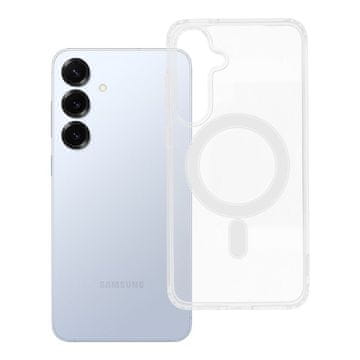 OEM Transparentni etui za Samsung S25 PLUS Clear Mag Cover (MID), združljiv z MagSafe
