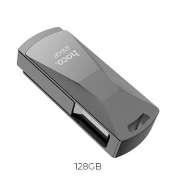 Hoco USB-ključ 128 GB USB 3.0 (USB A) Hoco UD5, siv