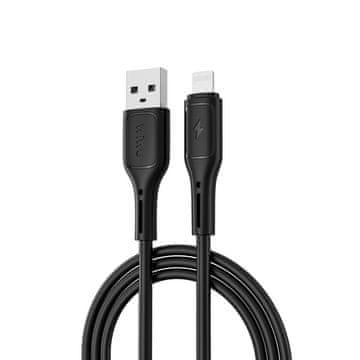 WiWU USB-A–Lightning kabel Wiwu 2,4 A Wi-C042E, črn
