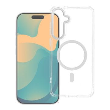OEM Transparentni ovitek FRAME CLEAR HYBRID MAG COVER, združljiv z MagSafe, za SAMSUNG S26 Plus