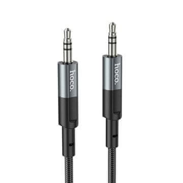 Hoco HOCO kabel AUX 3,5 mm (moški) na 3,5 mm (moški) UPA23, 1 m, siv