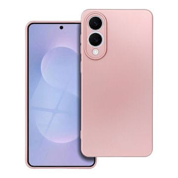 OEM Etui za Samsung S25 EDGE v roza barvi z metalnim odtenkom
