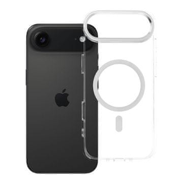 OEM Ohišje FRAME CLEAR HYBRID MAG COVER, združljivo z MagSafe, za iPhone 17 Air, prozorno